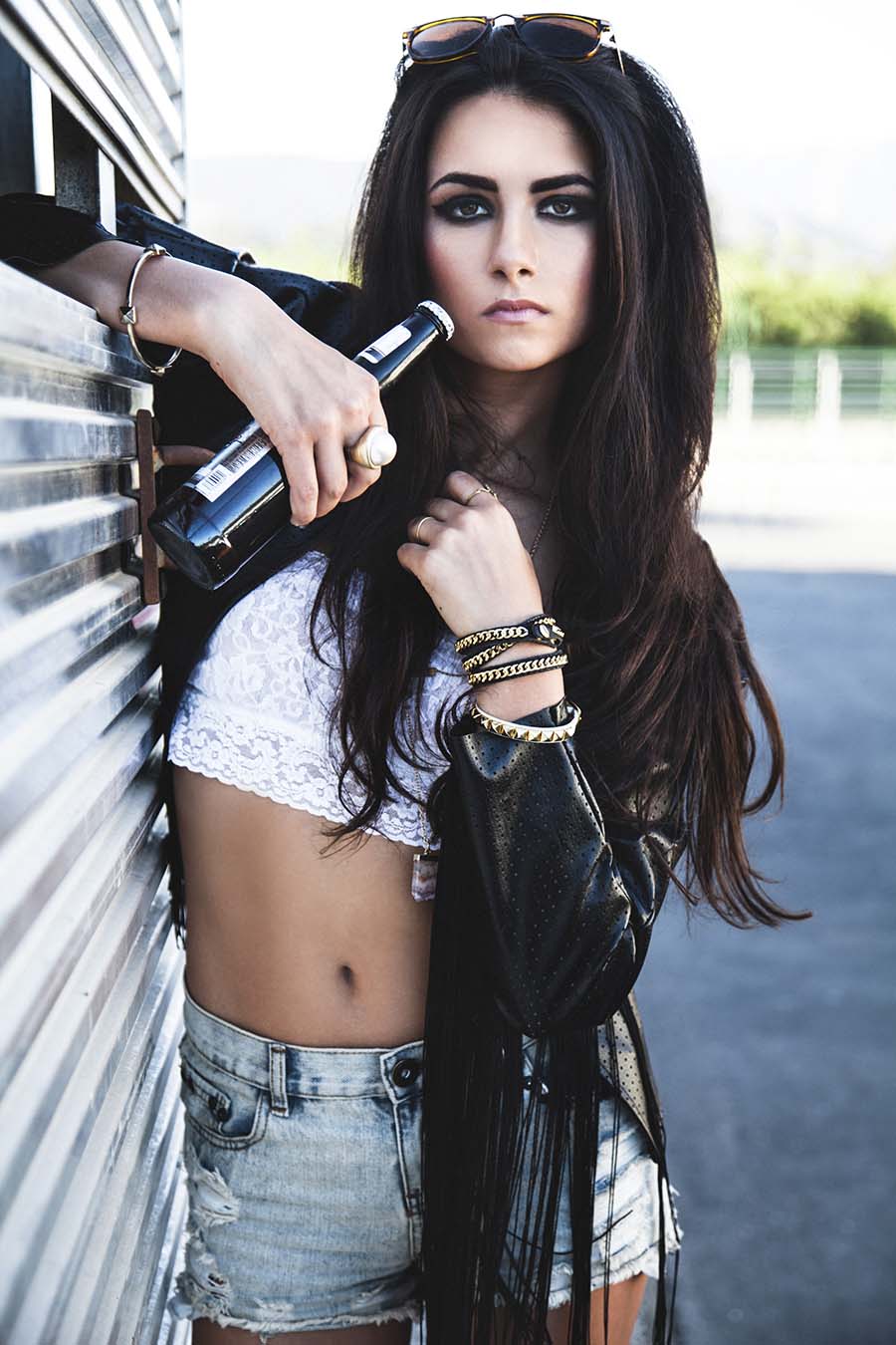 Sassy girls’s look of the day — catch her live in Alexandria