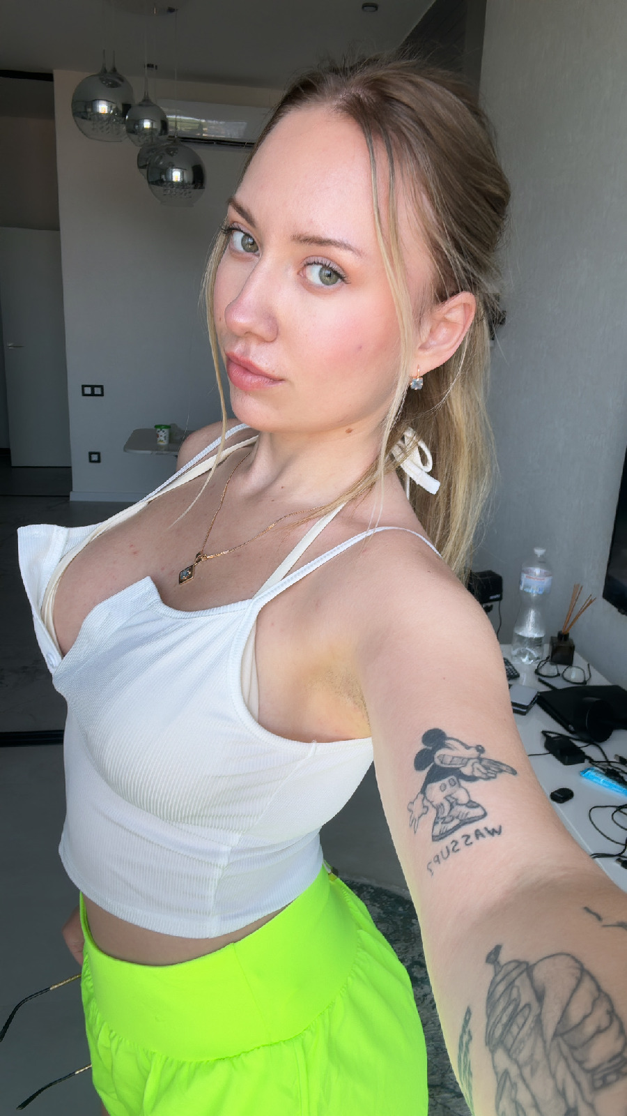 KateV in her underwear in Alexandria